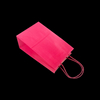 Colored Leather Handbag with Paper Liner for Packaging Candy-colored Gift Bags Shopping Bag