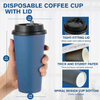 The Disposable Coffee Cup Insulation Layer Is Suitable for Leak-proof LIDS and Cups of Hot and Cold Drinks