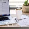 100 Packs of 20 oz Disposable Paper Cups Coffee Cups, Hot Cups for Hot/cold Drinks, Thickened for Parties, Offices, Cafes