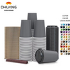 12 oz Disposable Coffee Cups with LIDS and Straws 100% Biodegradable and Compostable Pla Eco-friendly Paper Coffee Cup