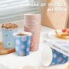 8 oz Disposable Paper Cups Hot Cold Drink Paper Drinking Cups Paper Coffee Cup