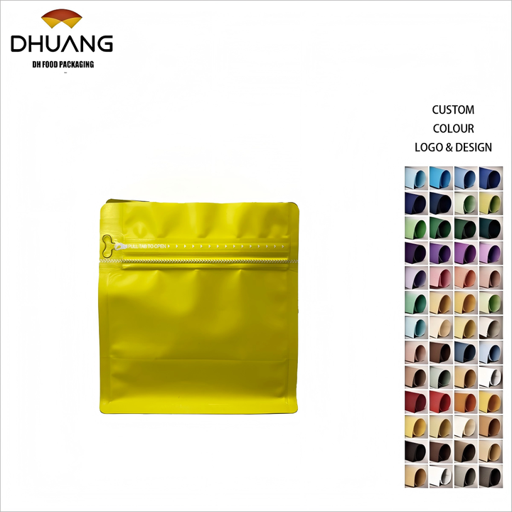 Waterproof Eight-sided Seal Design Coffee Bean Storage Bag Can Be Customized Coffee Bags
