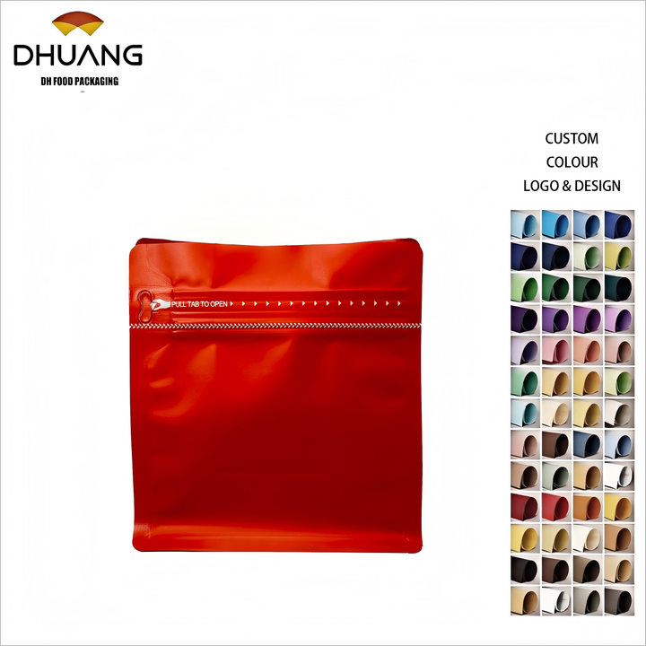 Moisture-proof Eight Side Seal Design Coffee Bean Storage Bag Can Be Customized Coffee Bag
