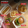 Mini Paper Food Boat Disposable Red and White Checkered Paper, Eco-friendly Food Tray Food Trays