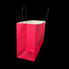 Custom Tote Bag Baked Tea Coffee Gift Bag High-grade Feel Suitable for Food Delivery Flexographic Printing Shopping Bags