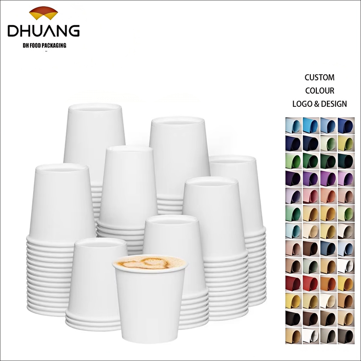 Customizable LOGO Suitable for Coffee Shops Restaurants and Offices Containers for Hot and Cold Beverages Coffee Cup