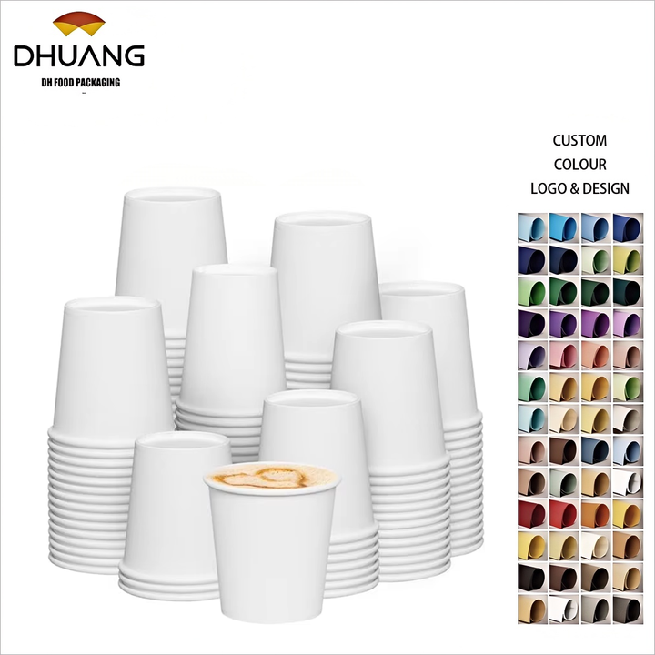 Customizable LOGO Suitable for Coffee Shops Restaurants and Offices Containers for Hot and Cold Beverages Coffee Cup