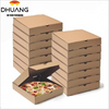 Brown Kraft Corrugated Mini Pizza Box for Personal Small Pizzas Custom Pizza Boxs