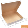 White Cardboard Pizza Box Sturdy Homemade Pizza and Crafts Custom Pizza Boxs