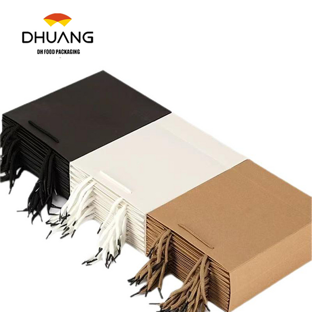 Brown Large Craft Paper Shopping Bags with Handles for Small Business Grocery Retail Birthday Party Favors Use with Candles