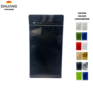 Colorful sealed Bags Customizable Printing Leather Paper Bags Suitable for Tea Coffee Beans and Food Grade Coffee Bags