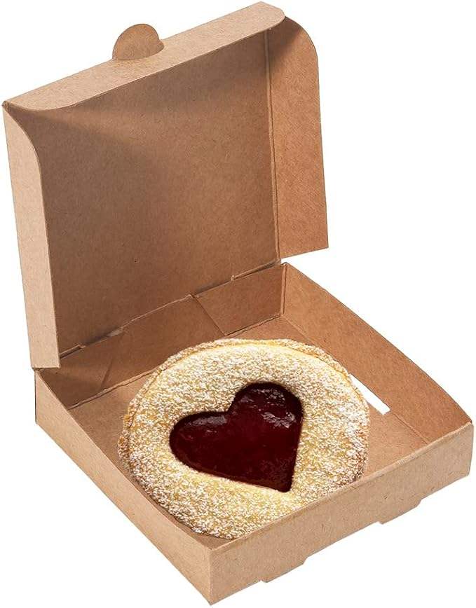 Disposable Brown Pizza Box Cookies Mini Pies Party Gifts and Crafts for Cakes Pizza Custom Pizza Boxs