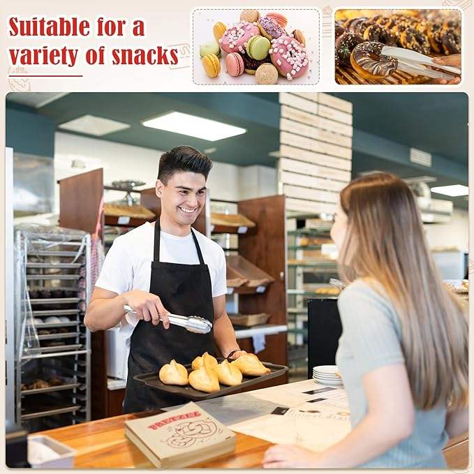 Double Open Pocket Greaseproof Packaging Paper Bag for Sandwich Wrap for Snacks Food Biscuits Chocolates Oil-proof Paper Bag