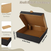 Mini Black Box - a Box Used for Food Delivery and Storage Pizza Cake Cookies Food Custom Pizza Box