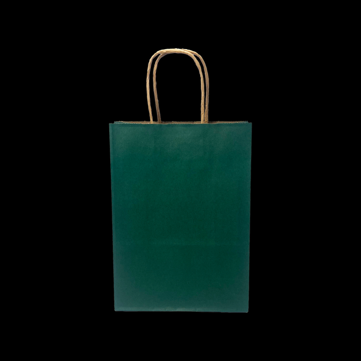 Cardboard Paper Bag Simple and Elegant Candy Color Series Gift Bag Customized Printing of LOGO Shopping Bag