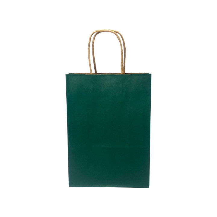 Cardboard Paper Bag Simple and Elegant Candy Color Series Gift Bag Customized Printing of LOGO Shopping Bag