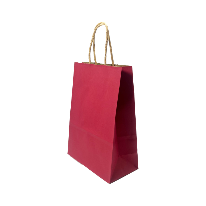 Customized Printed Kraft Paper Bags for Simple Packaging of Candies Color Scheme Gift Bags for Retail Sale Shopping Bag