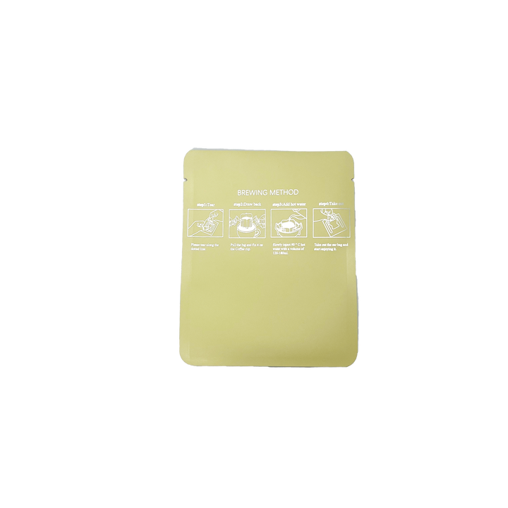 Portable Disposable Ear-type Filter Bag Moisture-proof Aluminum Foil sealed Coffee Powder Food Self-sealing Bag Coffee Bags