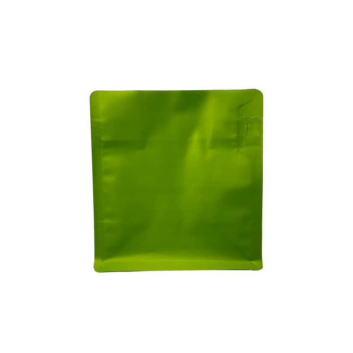 Custom Coffee Bag Self-sealing Bag Aluminum Foil Aluminized Matte PE Eight-sided Seal with air Valve Packaging