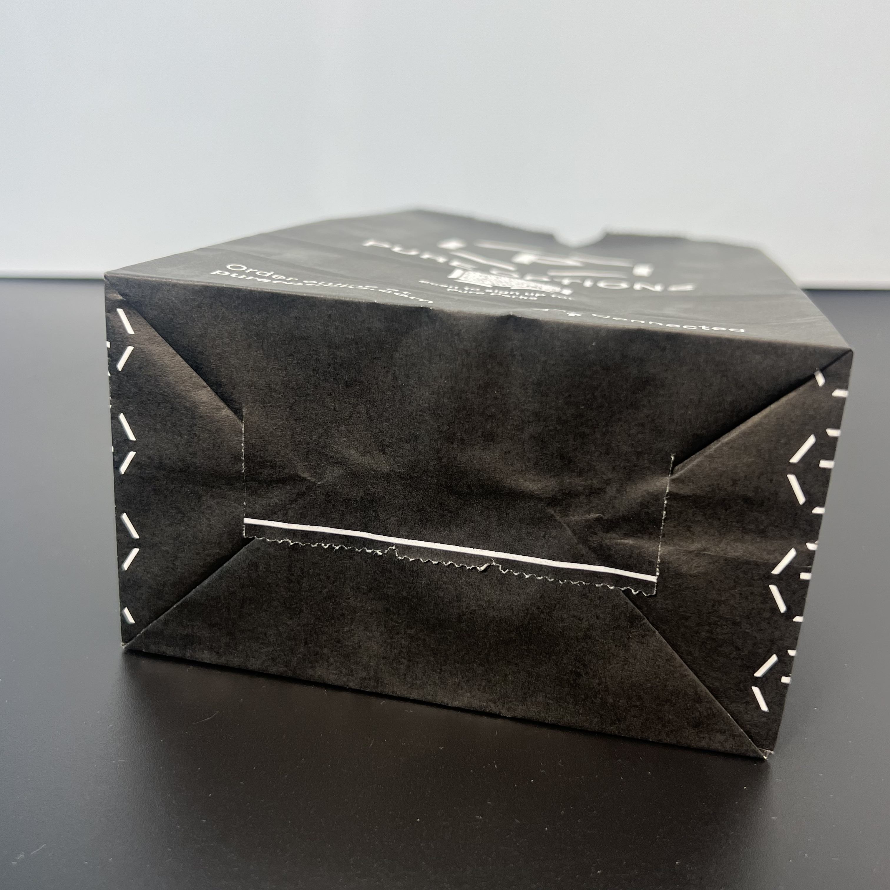 Disposable Brown Paper Bag Bread Fried Chicken Burger Takeout Fast Food Flat Food Take Out Paper Bag Oil-proof Paper Bag