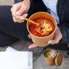 Paper Soup Bowl Soup Containers Disposable and Biodegradable Cups for Hot Drinks and Ice Cream CUSTOM Paper Cup