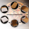 Disposable Small Durable Lock-in Pizza Cookies or Party White Paper Packing Can Be Used for Catering Custom Pizza Boxs
