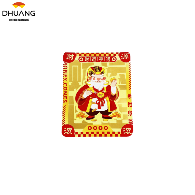 New Year's Eve God of Wealth Hanging Ear Coffee Bag Festive Food Packaging Bag Coffee Powder Coffee Bags