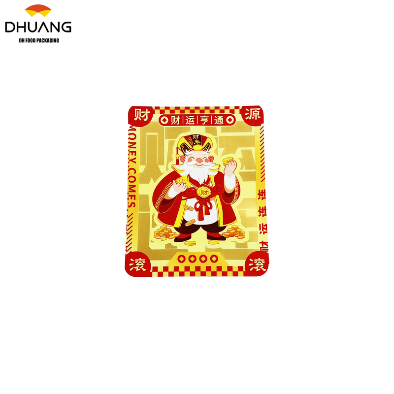 New Year's Eve God of Wealth Hanging Ear Coffee Bag Festive Food Packaging Bag Coffee Powder Coffee Bags