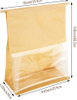 Kraft Paper Bags for Packaging Party Food for Packaging Sandwiches Popcorn Custom Bread Bags