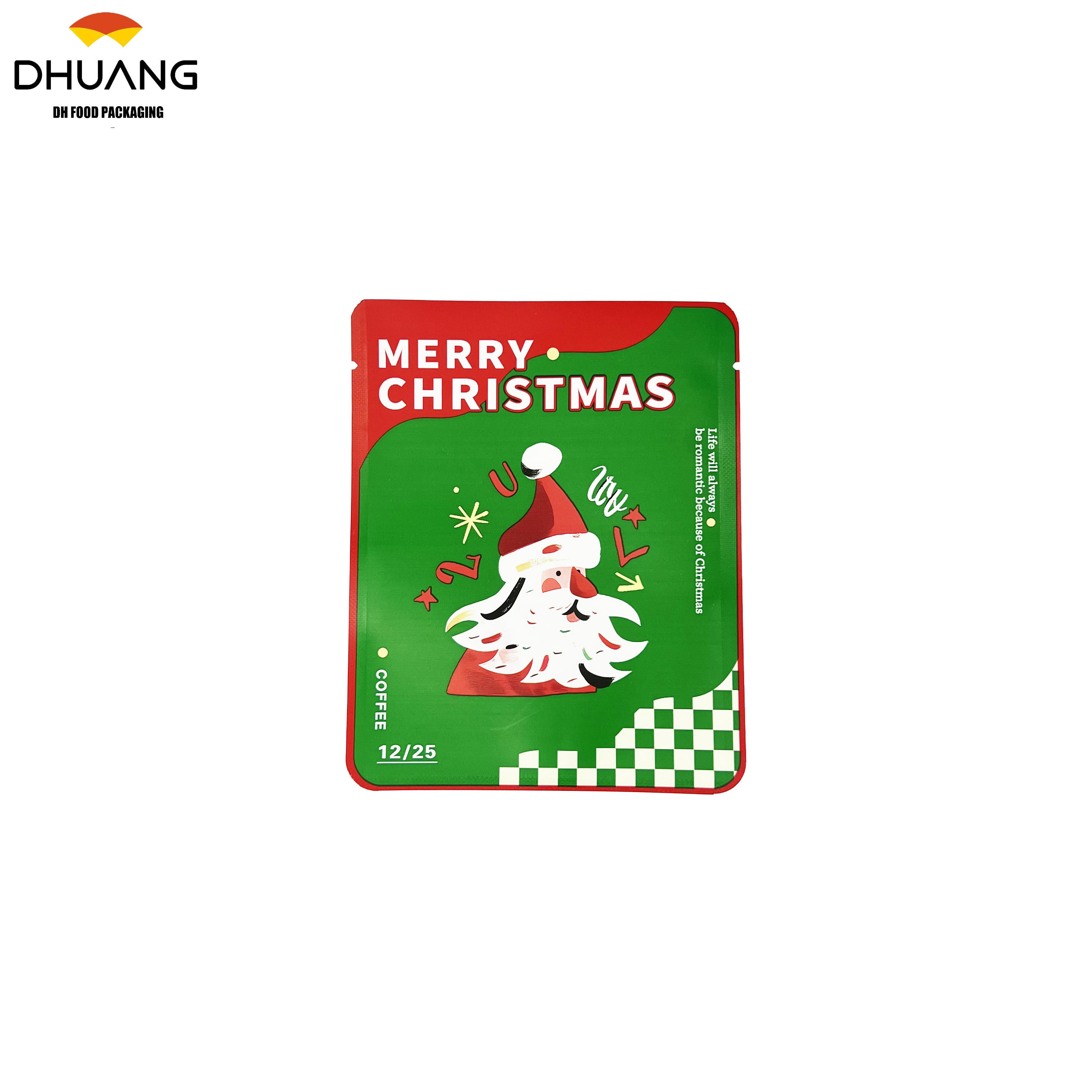 Christmas Hanging Coffee Bean Packaging Bag - Disposable Convenient Food-grade Coffee Powder Easy-to-open sealed Bag Coffee Bags