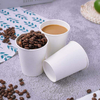 8 oz Paper Disposable Coffee Cups for Hot and Cold Drinks Coffee Shops Offices and Restaurants Coffee Cup