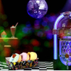 Packs of Neon Party Supplies, Decorations, Disposable Paper Food Plates, Paper Food Boats, Suitable for Carnival, Festivals