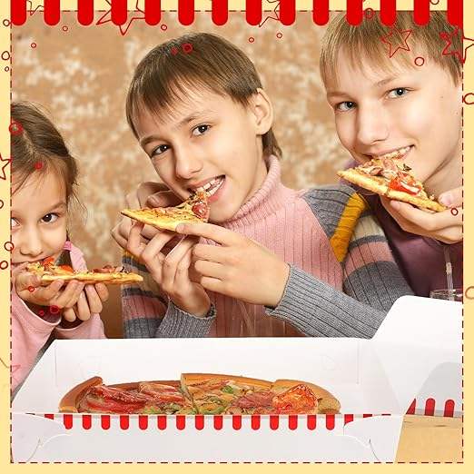 Pizza Planet Large Suitable for Pizza Cake Food Party Decorations Small Gift Decorations Custom Pizza Boxs
