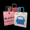 Custom Size Printed logo Paper Bags Kraft Paper Bags for Shopping and Grocery Stores Brown Customizable logo Shopping Bags