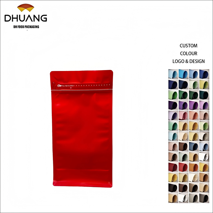 Custom Printed Food-grade Paper Bags Are Suitable for Sealing Coffee Bean Packaging Coffee Bags