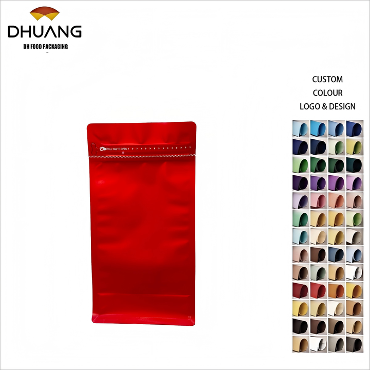 Custom Printed Food-grade Paper Bags Are Suitable for Sealing Coffee Bean Packaging Coffee Bags