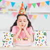 Recyclable Bulk Birthday Party Paper Shopping Bags Color Retail Gift Bag with Handling for Special Occasions