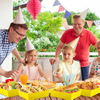 Disposable Paper Food Tray 5 lb Large Food Boat Nachos Tray Snack Tray Thanksgiving Party Birthday Supplies (yellow)