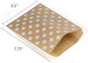 Cellophane Packaging Bags Oil-proof Snack and Popcorn Bags Used for Packaging Goods Oil-proof Paper Bag