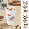 16 oz Paper Disposable Coffee Cups for Hot and Cold Drinks, Coffee Shops, Offices and Restaurants