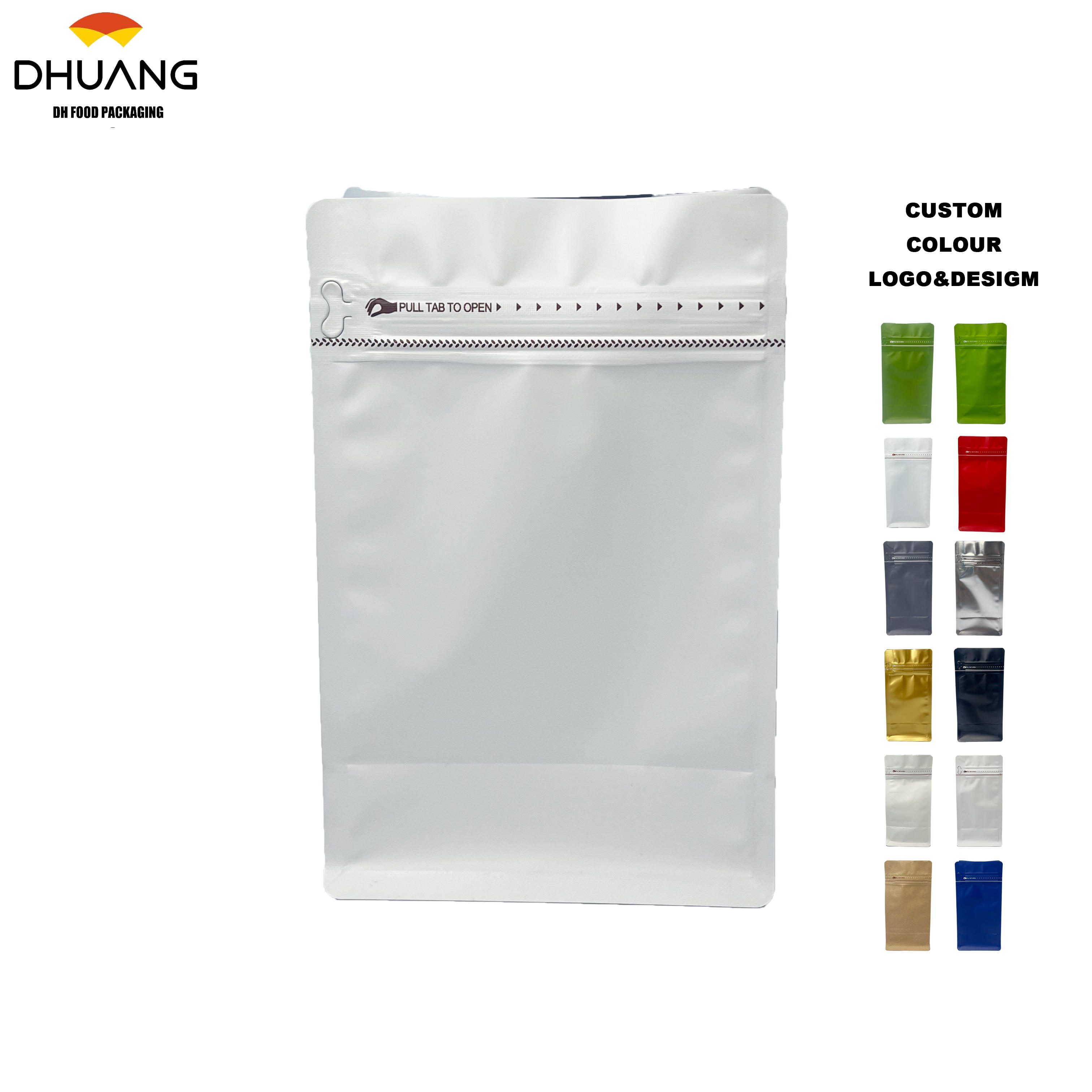 Waterproof and Moisture-proof Suitable for Storing Coffee Beans Food-grade Packaging Bags with Customized Printing Coffee Bags