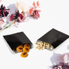 Flat Paper Treatment Bag Black Greaseproof Baking Cookie Paper Bag Candy Chocolate Pastry Oil-proof Paper Bga