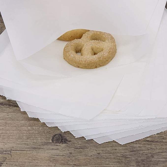 Quotidian White Mini Square Glassine Paper Bags Envelopes Mini Square Glassine Paper Bags Envelopes by Quotidian White