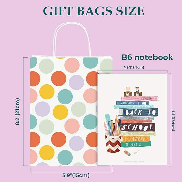 Kraft Paper Bag for Gifts Birthday Parties Retail Shopping Graduations-Reusable Returnable Bag