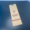 Durable and Easy to Carry Bottom Tip Bread Bag Kraft Paper Baking Storage Bag Oil-proof Paper Bag