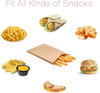 6x8 Inches Natural Kraft Paper Bags for Bakery Cookies Treats Snacks Sandwiches Popcorn Small Gift Bag