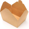 Paper Takeout Food Containers 30 Oz., Suitable for Microwave Takeout Lunch Boxes, Party, Restaurant Stackable Food Boxes