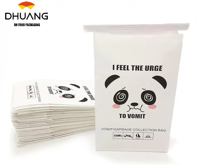 Disposable Vomiting Bag Motion Sickness Medicine for Airplane air Travel Sports Vomiting Due to Illness Cleaning Bag