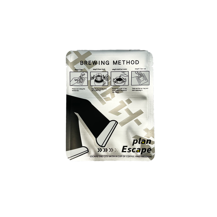 Single-use Ear-shaped Packaging Bag for Coffee Powder with Aluminum Coating Easy to Tear and Portable Coffee Bags