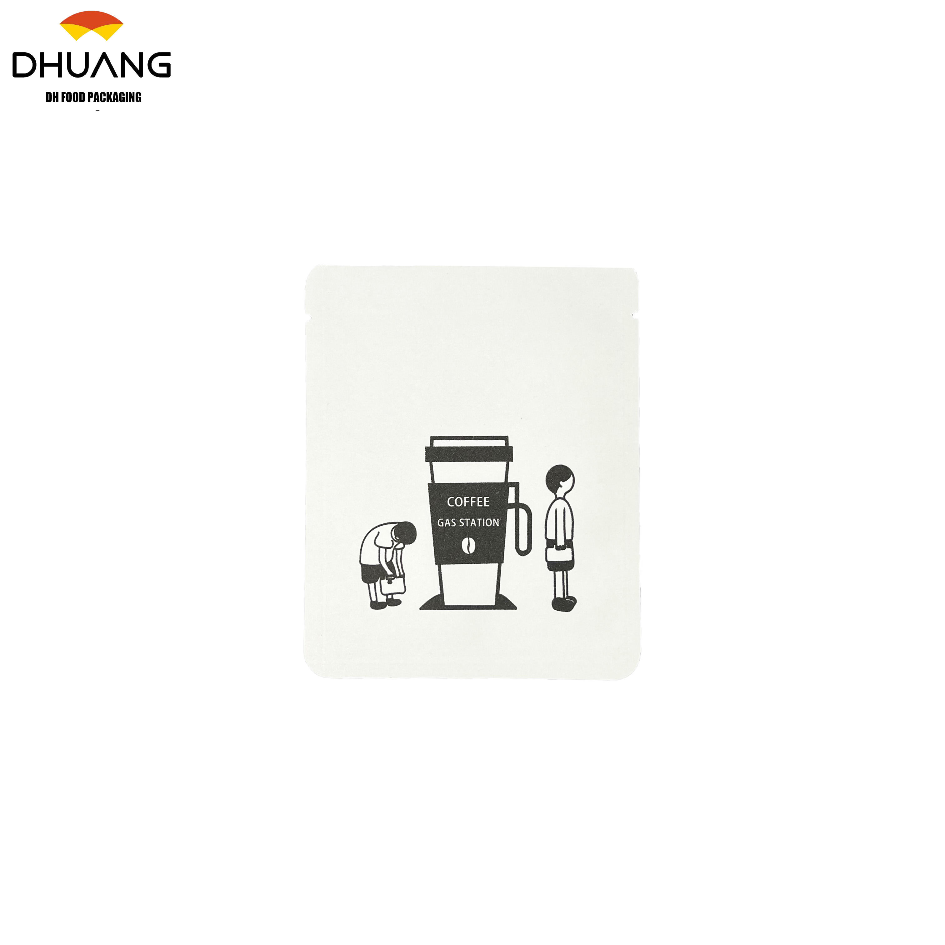 Simple Design One-time Use Ear-shaped Coffee Packaging Bag with Portable Aluminum Foil sealed Food Grade Material Coffee Bags